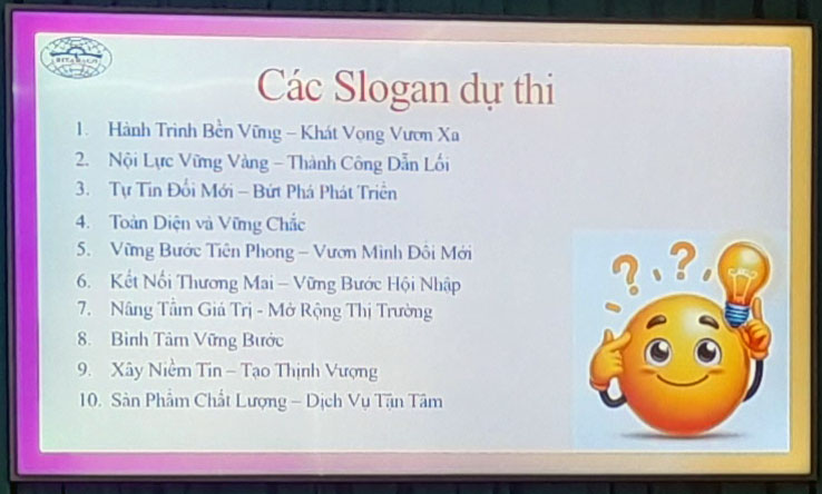 Hội Thi Thiết kế Slogan – Khẩu hiệu Công ty